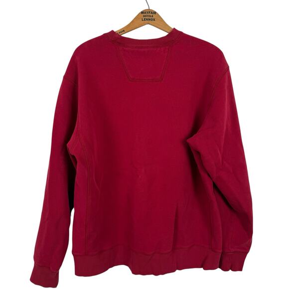 Eddie Bauer Mens Spell Out Sweatshirt Size Large Retro Comfy Cozy Classic Preppy - Picture 4 of 8